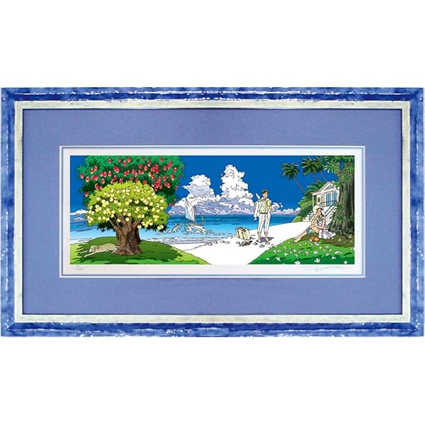 わたせせいぞう向かう明日雪の竹林